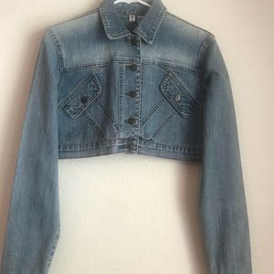 Younique Cropped Jean Jacket